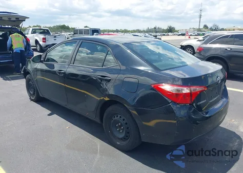 2017 Toyota Corolla Le z USA, uszkodzony, nr VIN 5YFBURHE3HP709265